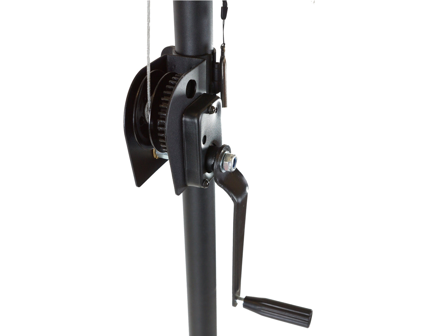 MR DJ ST150 10Ft Light Stand Stage Lighting Truss Hand Crank Up + 6" T-Bar Truss Adapter