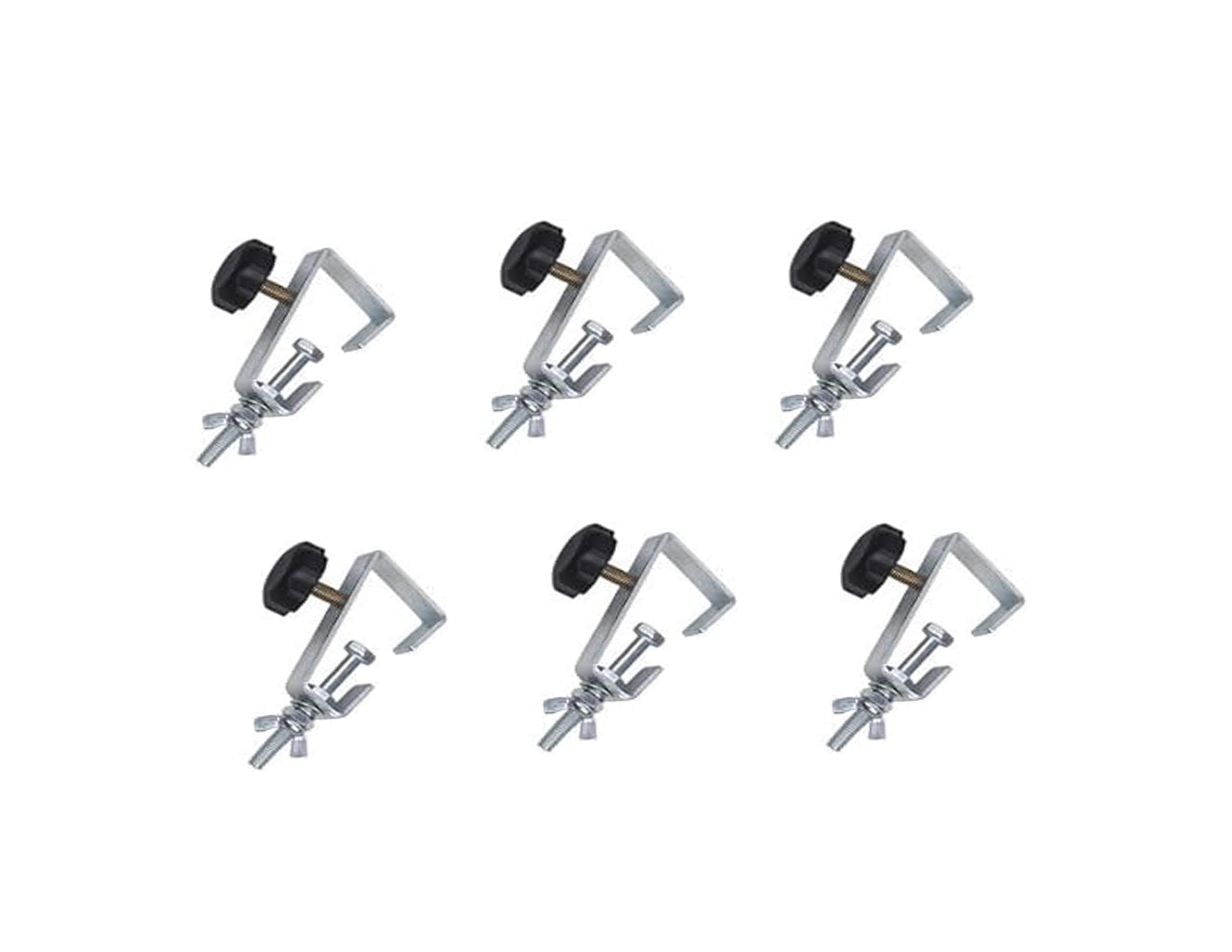MR DJ ST150-2 2 X 10Ft Light Stand Stage Lighting Truss Hand Crank Up + 6" T-Bar Truss Adapter