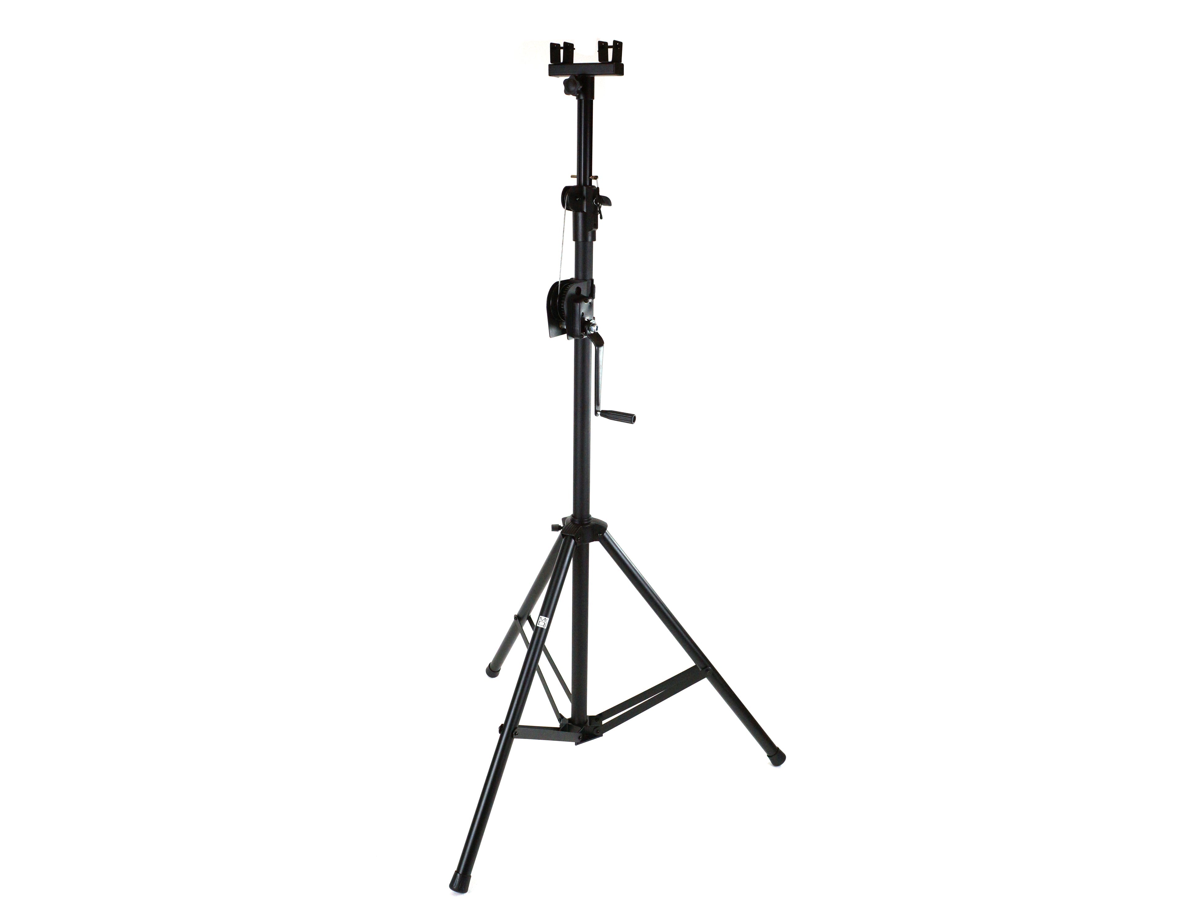 MR DJ ST150-2-6-1 DJ Lighting Truss Stand Dual Crank-Up Stand & 5FT X 6" Triangle Truss