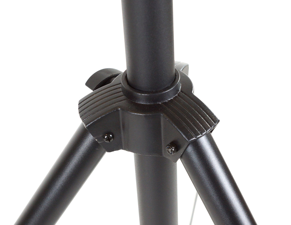 MR DJ ST150-2-10-1 DJ Lighting Truss Stand Dual Crank-Up Stand & 5FT X 10" Triangle Truss