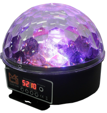 Load image into Gallery viewer, MR DJ PARTYDOME LED Crystal Magic Ball DJ Strobe Light 6 LED 6 Colors Sound Activated DMX512