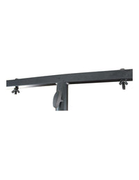  4 Ft square lighting cross bar for tripod speaker light stands, supports multiple lights securely.