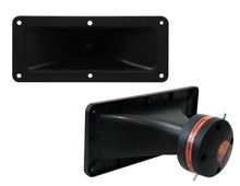 Load image into Gallery viewer, MR DJ TE100 3&quot;x6&quot; 300W PRO Audio PA/DJ Wide Screw-ON Type PIEZO Compression Horn Tweeter