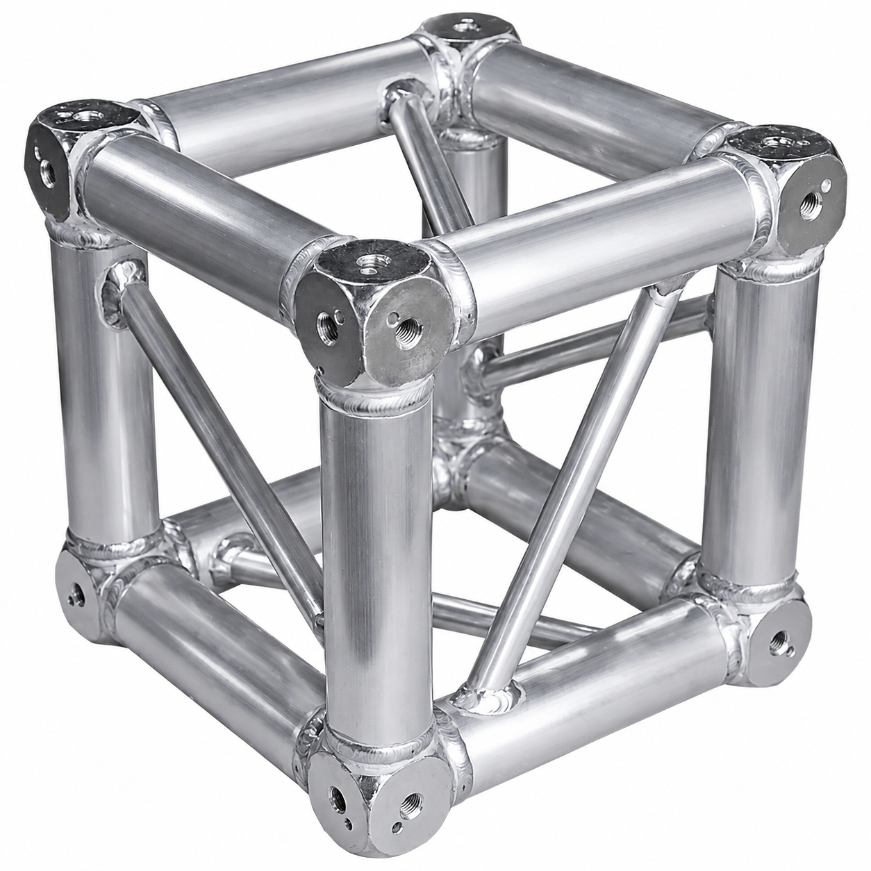 MR DJ DTJBU Universal Square Corner Junction Box Cube 1 Way-6Way Connection Fits All Major Name Brands 11.4" F34 Truss