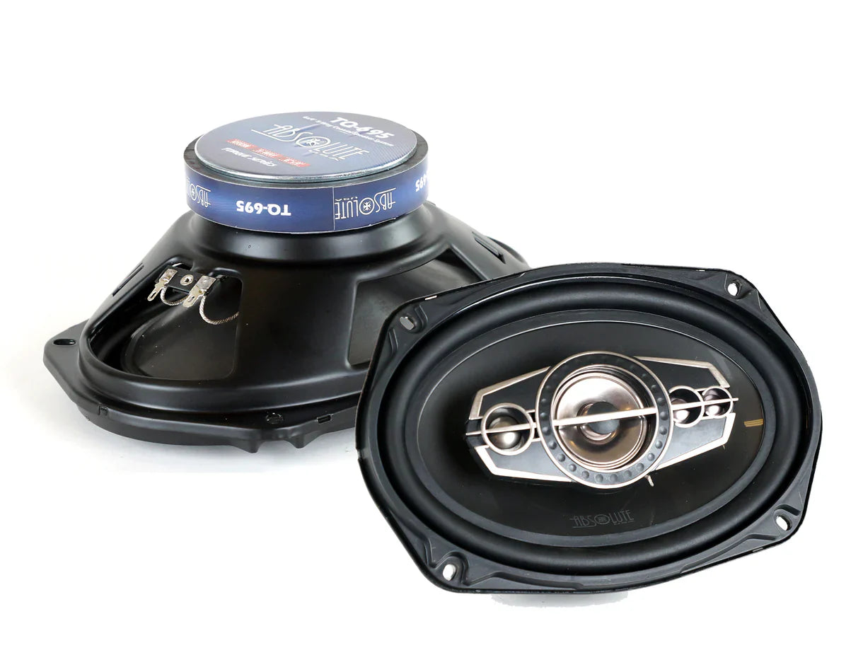 Absolute DMR-455 4.5" DVD/CD/MP3 Player Motorized 4 x 80W + 6x9" 4 Way Speaker