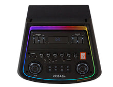 Load image into Gallery viewer, 2 MR DJ VEGAS+ Dual 15” Powered Bluetooth DJ Speaker 6500W Active PA System