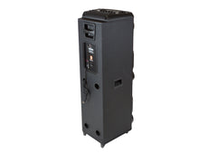 Load image into Gallery viewer, 2 MR DJ VEGAS+ Dual 15” Powered Bluetooth DJ Speaker 6500W Active PA System