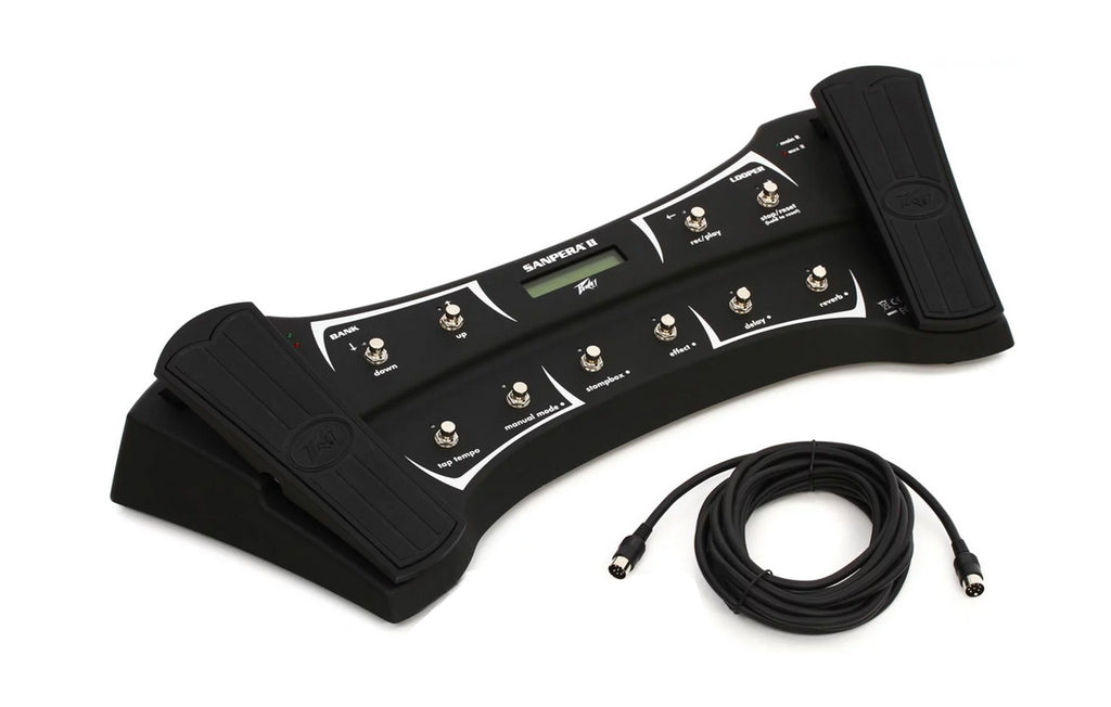 Peavey VYPYR X2 Guitar Modeling Amp + Sanpera II Footswitch+ Isntrument Cable + Phone Holder