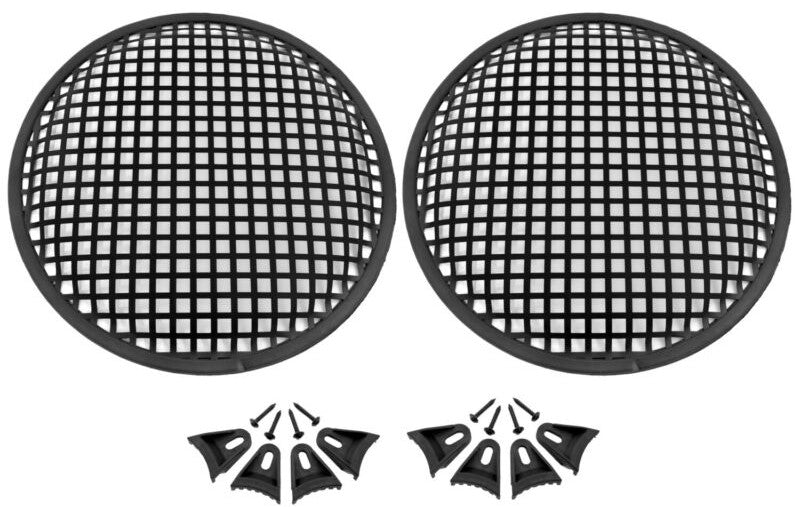2 MR DJ DJS15 15" Subwoofer Speaker Metal Mesh Cover Waffle Grill Protect Guard