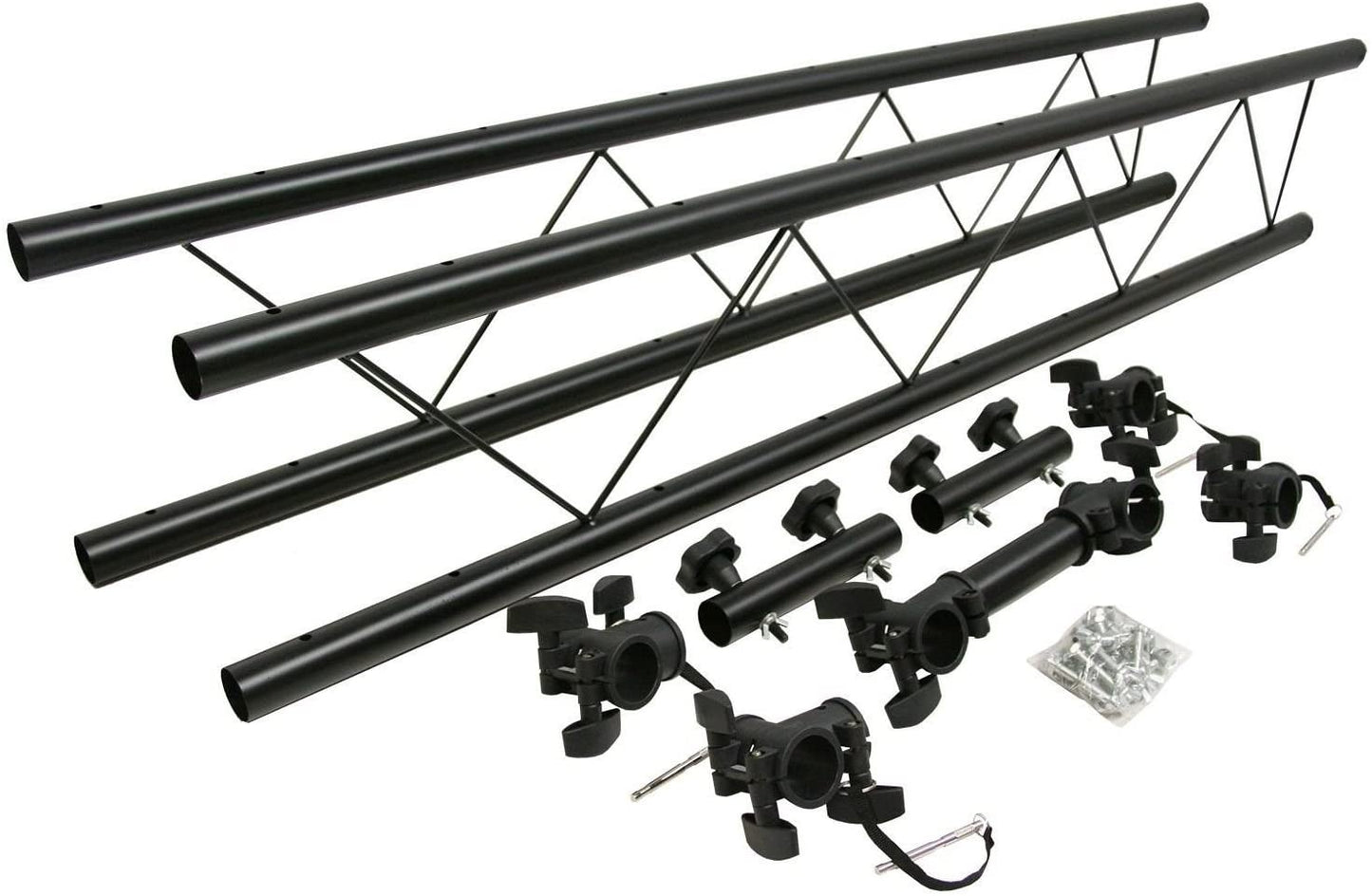 MR DJ LSBS12 Pro Audio DJ Light Lighting Portable Truss 12 Foot I Beam Section Add to Speaker stands or Extension