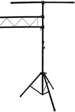 Load image into Gallery viewer, MR DJ LS500 8-Feet Mobile Portable Dj Band PRO Audio PA DJ Light Lighting Stage Fixture Truss Stand with T-Bar Trussing Stage System