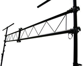 MR DJ LS560 10 Feet Lighting Stand Mobile Portable Dj Band PRO Audio PA DJ Light Lighting Stage Fixture Truss Stand with T-Bar Trussing Stage System