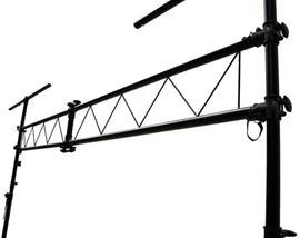 10 Feet Lighting Stand 10Feet Mobile Portable Dj Band PRO Audio PA DJ Light Lighting Stage Fixture Truss Stand with T-Bar Trussing Stage System
