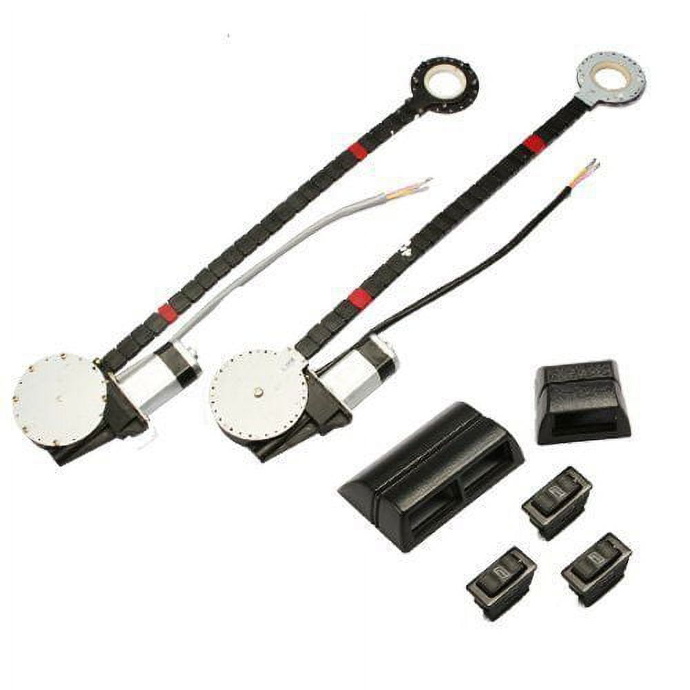 DC Sound DC-HW600 Universal Electric Power Window Conversion Kit for 2-Door Vehicles