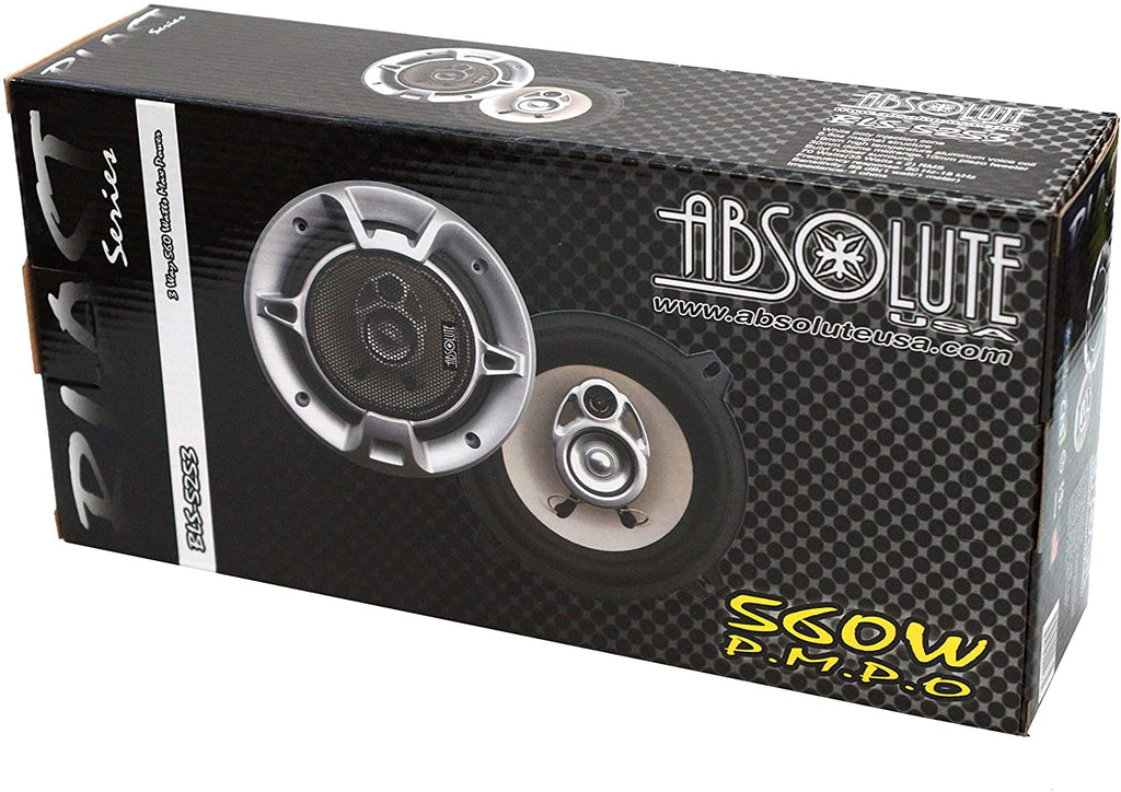 Absolute BLS-5253 Blast Series 5.25 Inches 3 Way Car/Marine/ATV/UTV Speakers 560W
