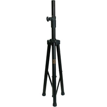 Load image into Gallery viewer, 2 MR DJ SS300B Speaker Stand with Road Carrying Bag Universal Black Heavy Duty Folding Tripod PRO PA DJ Home On Stage Speaker Stand Mount Holder with Road Carrying Bag
