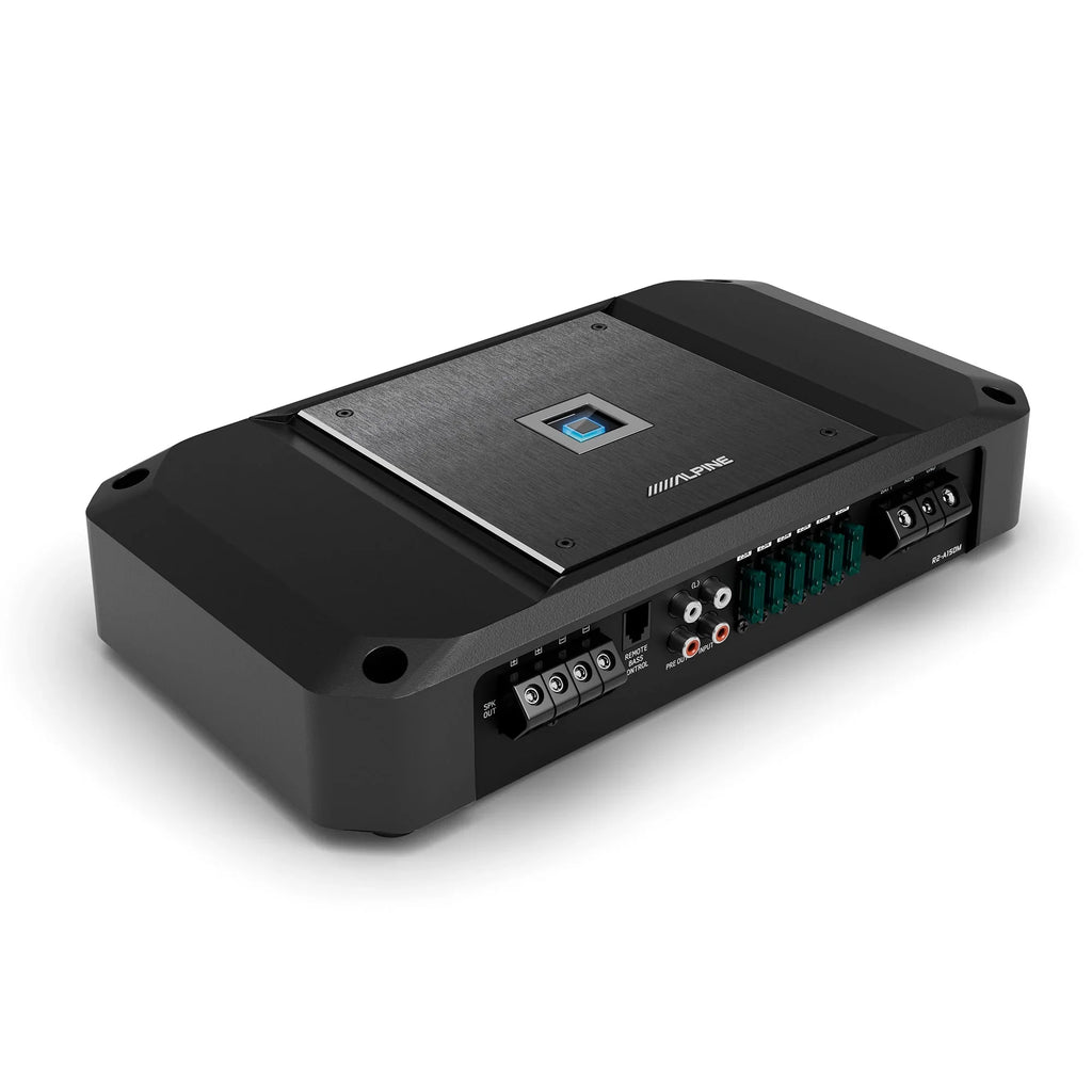 Alpine R2-A60F 4 Ch 600W & R2-A150M Mono 1500W Car Audio Amplifier