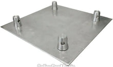 Load image into Gallery viewer, 2 BP1414 Universal Aluminum Base Raised Plate 12" x 12" for 12" Square Truss
