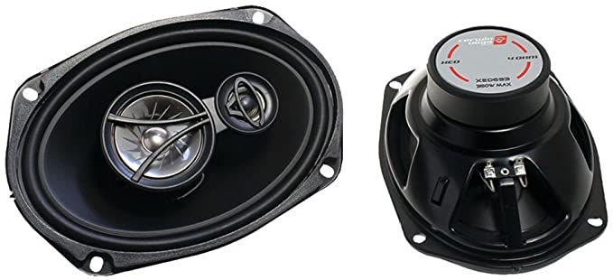 Cerwin Vega XED-693 350W 6" x 9" 3-Way Coaxial Car Stereo Speakers