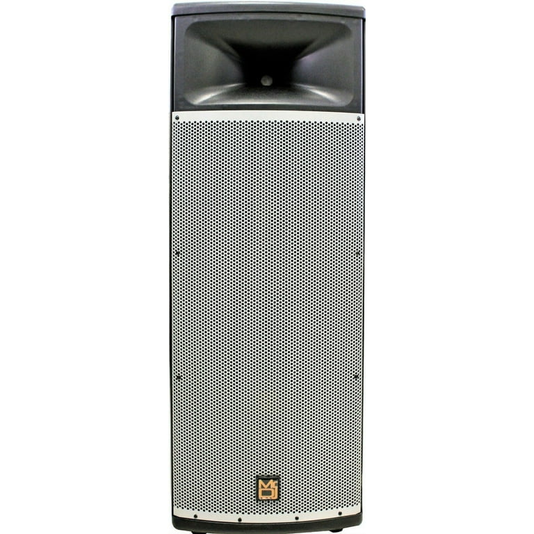MR DJ PRO215BT PRO PA DJ Dual 15" 3-Way Powered/Active DJ PA Multipurpose Live Sound Loudspeaker