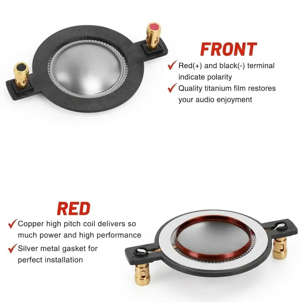 Compatiable Fit Mackie Speaker SRM450 1701-8 DC10 D-SRM450 Horn Diaphragm