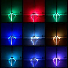2 MR DJ SS700LED Universal Light Up Multi Color LED Speaker Stands w/Remote