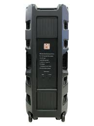 MR DJ USA PRO215S Dual Passive DJ/PA 3-Way Speaker 4000W
