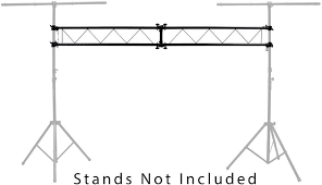 MR DJ LSBS10 Pro Audio DJ Light Lighting Portable Truss 10 Foot I Beam Section Add to Speaker stands or Extension