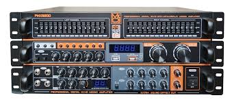 MR DJ PMX-9800 5000W PA DJ Audio Mixer Powered Soundboard DSP Bluetooth FM