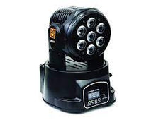 Load image into Gallery viewer, MR DJ LMH250 100W RGBW 7-LED Wash Moving Head Light DMX Stage Light DJ Party Lights