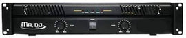 MR DJ AMP-8800 2500W MAX, 2-channel 1200 watts RMS bridgeable dynamic series PA DJ power amplifier