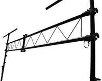 MR DJ LS560 lighting truss package featuring dual tripod stands and adjustable height for professional lighting setups.