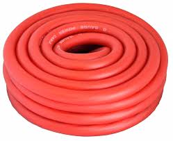 MR DJ 1/0 Gauge Red 25ft Power/Ground Wire True Spec and Soft Touch Cable