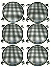 Load image into Gallery viewer, 6 MR DJ DJS12 12" Subwoofer Speaker Metal Mesh Cover Waffle Speaker Grill Protect Guard DJ