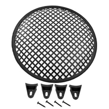Load image into Gallery viewer, 6 MR DJ DJS12 12" Subwoofer Speaker Metal Mesh Cover Waffle Speaker Grill Protect Guard DJ