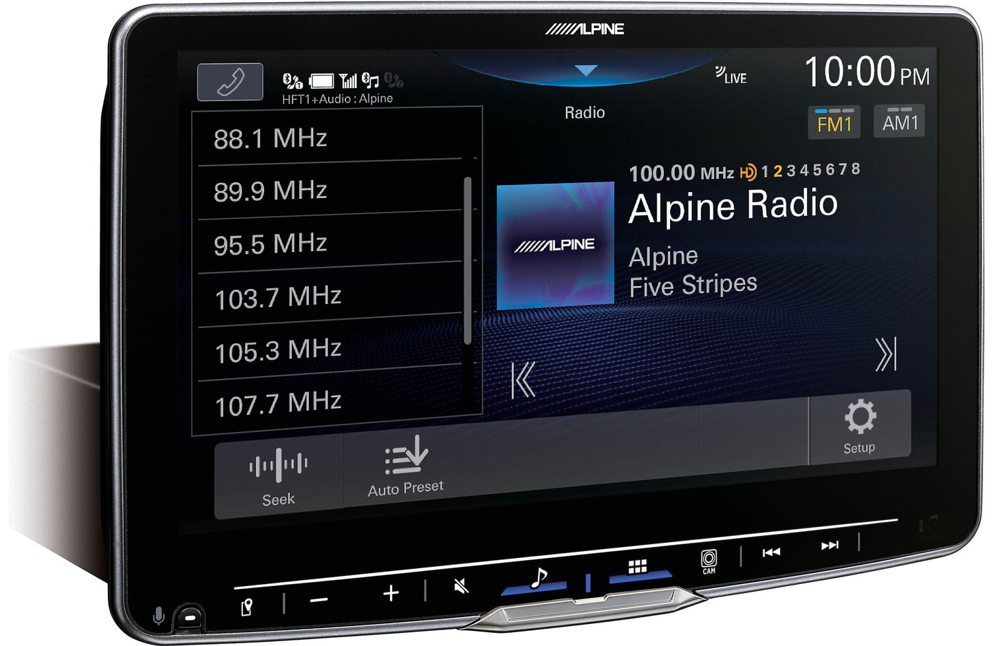 Alpine ILX-F509 9" Multimedia (Does Not Play CDs) with SiriusXM Tuner