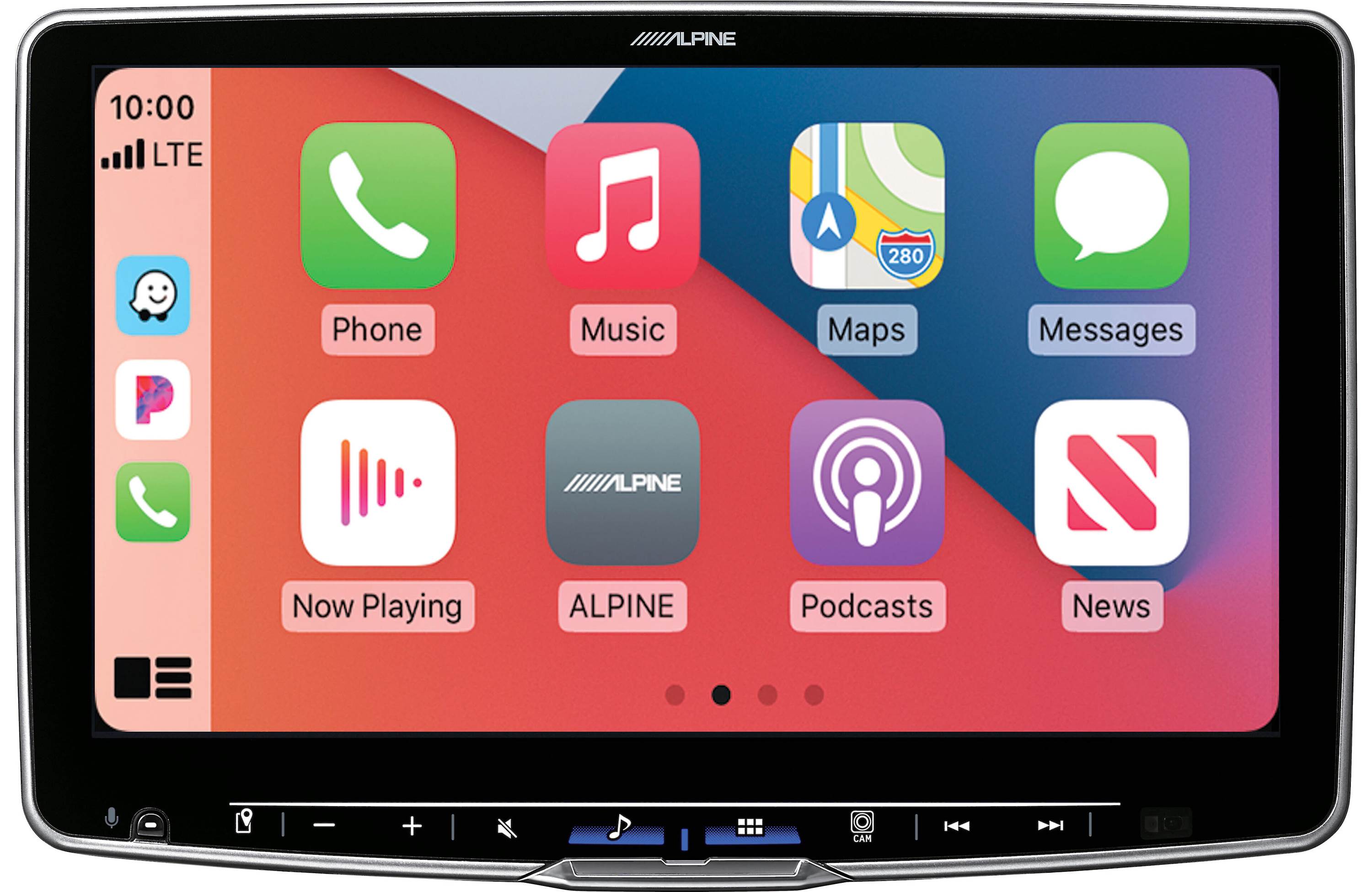 Alpine ILX-F511 11" Multimedia w/ License Plate Camera & SiriusXM Tuner