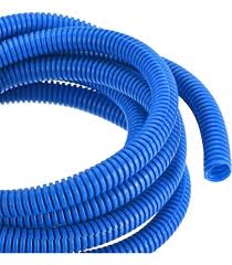 DC Sound 1/4" 5mm 100' Blue Split Wire Loom Cable Sleeves Conduit Protective Tubing