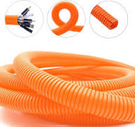 DC Sound 3/4" 19mm 100' Orange Split Wire Loom Cable Sleeves Conduit Protective Tubing