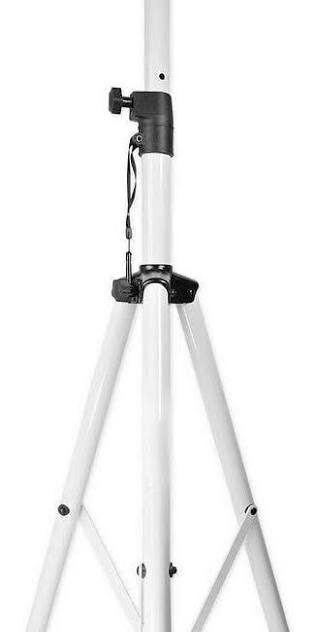 MR DJ SS350W Universal White Folding Tripod PRO PA DJ On Stage Speaker Stand