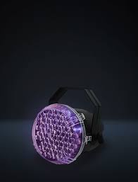 MR DJ Black LED strobe Light for Parties & Clubs