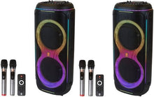 Load image into Gallery viewer, mr-dj-15-inch-bluetooth-speaker-with-wireless-mics