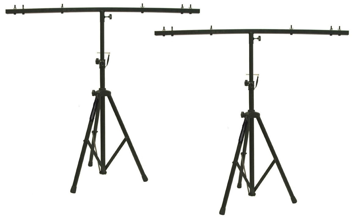2 MR DJ LS200-5S DJ Pro Audio Lighting Fixture Tripod Stand 5' T-Bar Light Truss