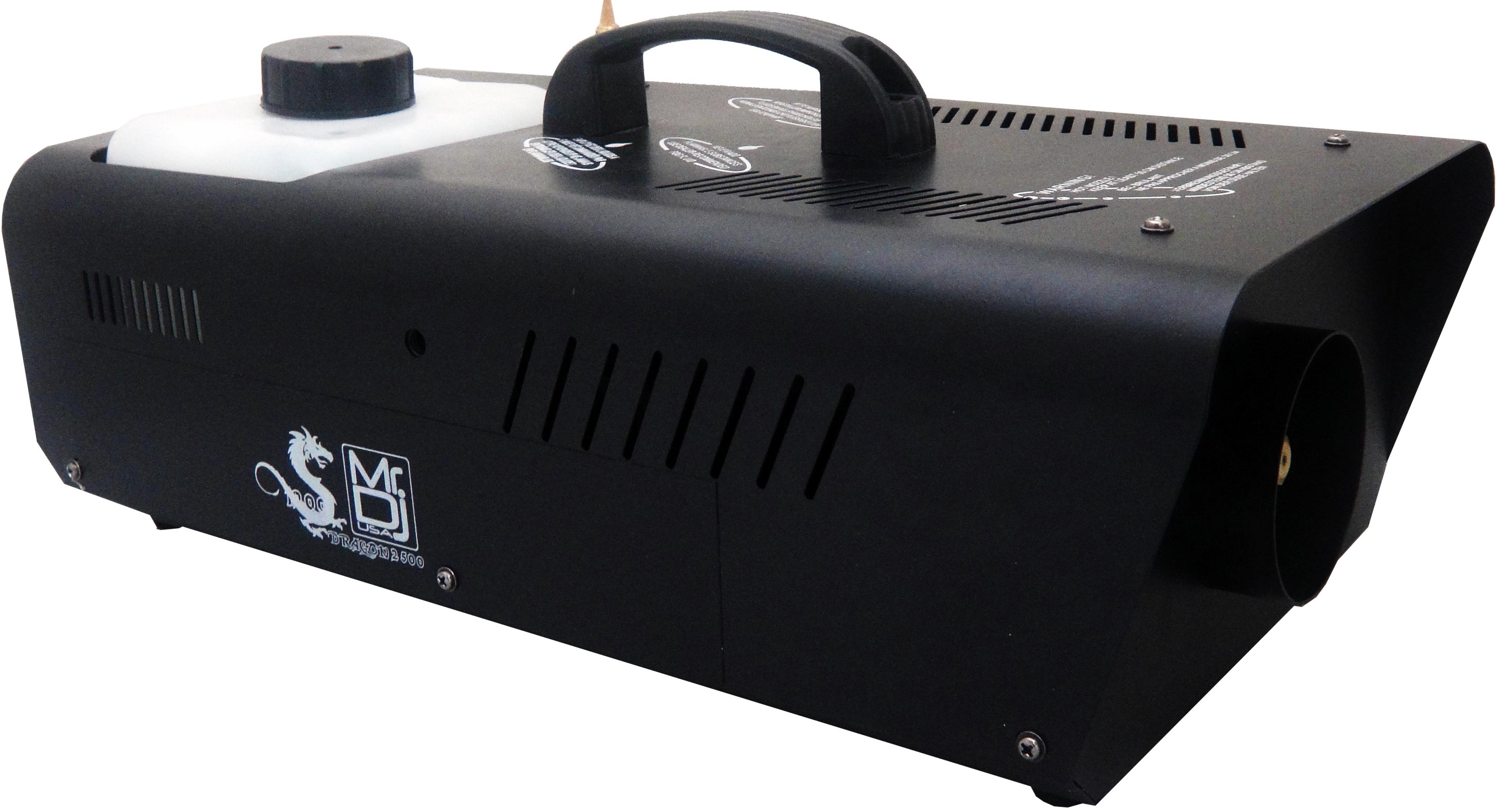 MR DJ DRAGON2500 2500W fog smoke machine with wire & wireless remote & fog fluid