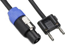 Load image into Gallery viewer, MR DJ CBSM12 12 Feet PRO PA DJ Speakon Male to Banana Plug Speaker Cable