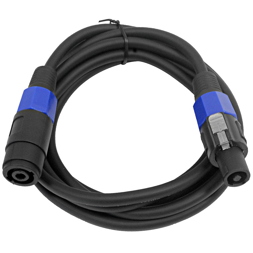 MR DJ CSMSF3 3 Feet PRO PA DJ Speakon Male to Speakon Female Speaker Cable