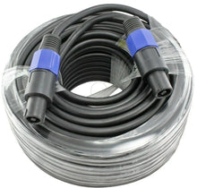 Load image into Gallery viewer, 2 MR Truss MCSMSM100 100 Feet Speakon Male to Speakon Male Speaker Wire
