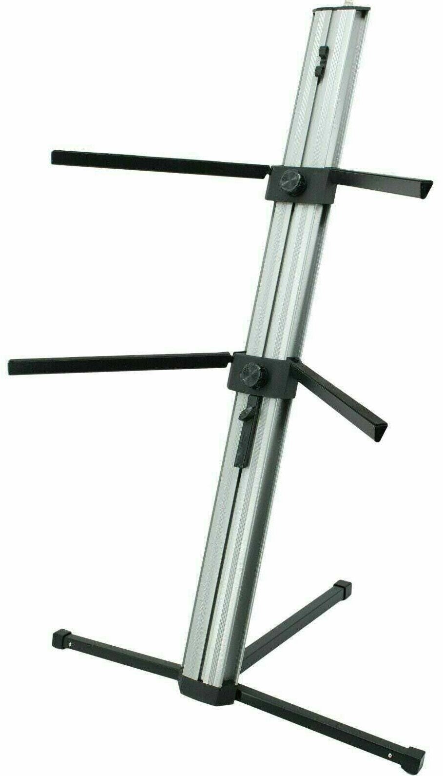 mr-dj-2-tier-column-keyboard-stand-with-mic-mount