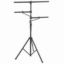 Load image into Gallery viewer, MR DJ LS-360 Heavy-Duty DJ Light Stand w/ Two Fixture Arms &amp; T-Bar