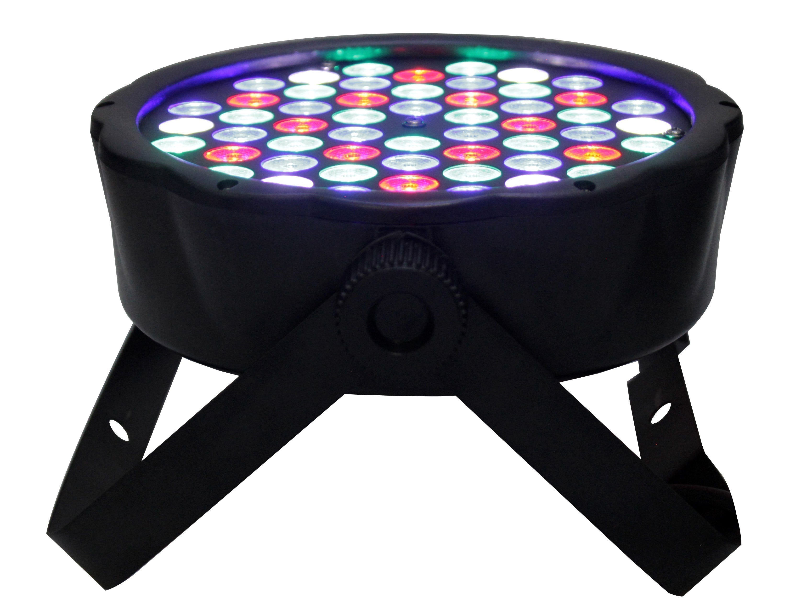 MR DJ LS100 Stand & 2 MEGA354 Slim Disco DJ Party Club Stage Show Lighting Flat Par Wash Lighting